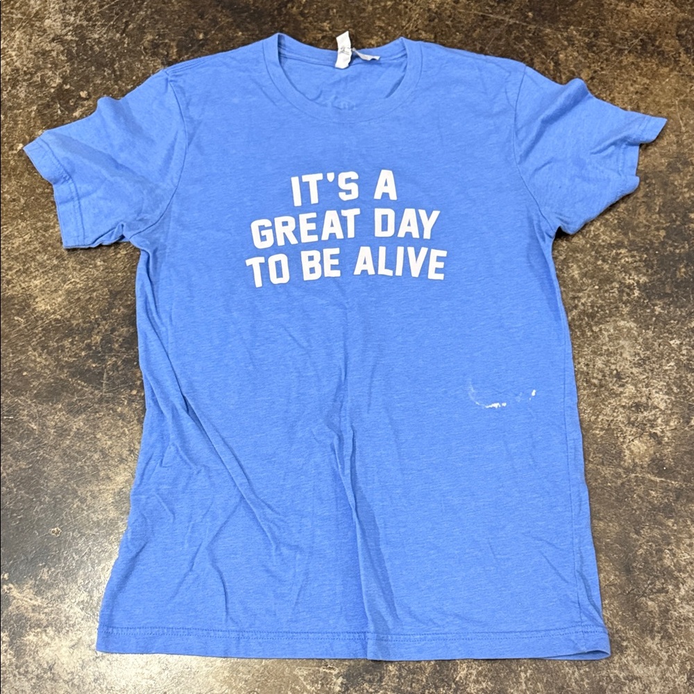 Bella Canvas Blue Uplifting Tee